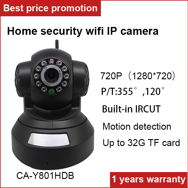 Big promotion 720P home security P2P mini wifi ip CCTV camera plug and play baby monitor up to 32G TF card  motion detection