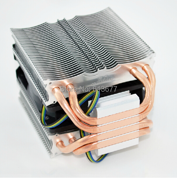 4PIN 9cm fan, 4 heatpipe dual-tower, Intel LGA775/1150/1155, AMD AM2+/AM3+/FM1/FM2, CPU radiator, CPU Fan, CoolerBoss CAH-409-09