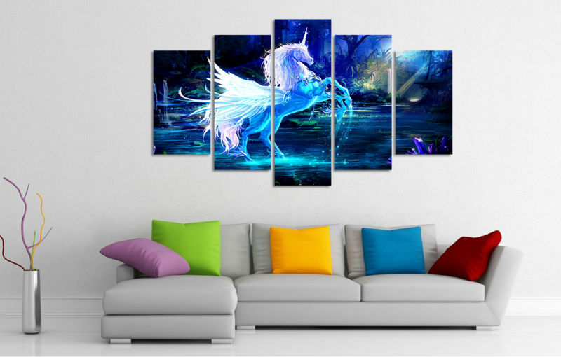 Online kopen wholesale canvas paard art uit china canvas paard art ...