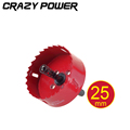 CRAZY POWER 25mm Bi metal Hole Saw Core Drill Bit Power tools Metal Drilling Drill Bit