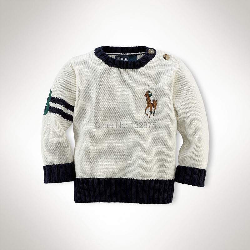 children kid sweaters boy unisex polo pullovers wollen sweater jumper color big logo in children kid sweaters boy unisex polo pullovers wollen sweater jumper color big logo in