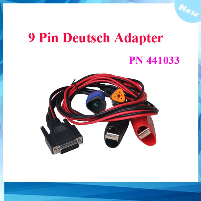 PN-441033-9-Pin-Deutsch-Adapter-for-Nexiq-USB-Link-Diesel-Truck-Diagnose-Interface