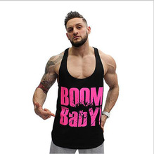 Golds Gym Vest Mens Sleeveless Shirt Bodybuilding Stringers Tank Top Fitness Singlets Sport Undershirt Sport Clothes Cotton Tops