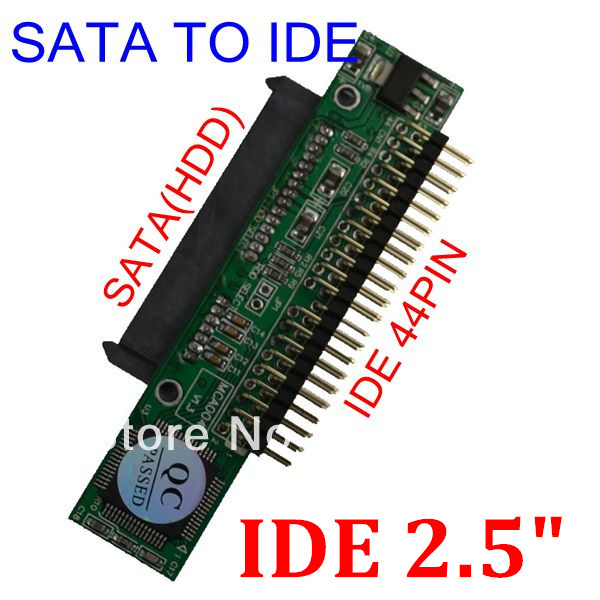 Как заменить диск ide на sata