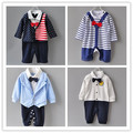 2016 Baby boys romper for autumn children 100 cotton clothing newborn baby boy clothes toddler boy