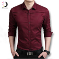 Hot Fashion Men Shirts Long Sleeved Casual Men s Slim Fit Shirts Dress Cotton Fashion Shirt