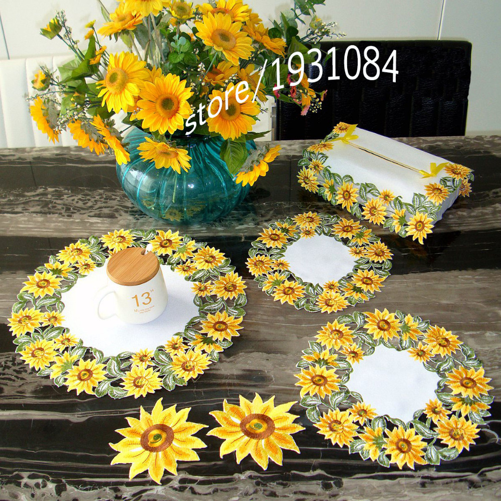Popular Sunflower Table MatsBuy Cheap Sunflower Table Mats lots from