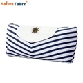 Student Navy Canvas Pen Pencil Case Coin Purse Pouch Bag Dropship U0306