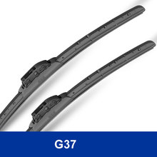 New arrived Free shipping Car Replacement Parts Auto front Rain Window Windshield Wiper Blade for Infiniti G37 class 2 pcs/pair