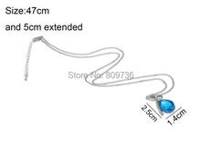 Hot Women Crystal Rhinestone Drop Chain Necklace Pendant For Women Jewelry Statement Bijouterie Accessories Gift 2015