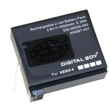 New 1 Piece GoPro 3 8V 1650mAh Camera Battery Go Pro AHDBT 401 AHDBT 401 Battery