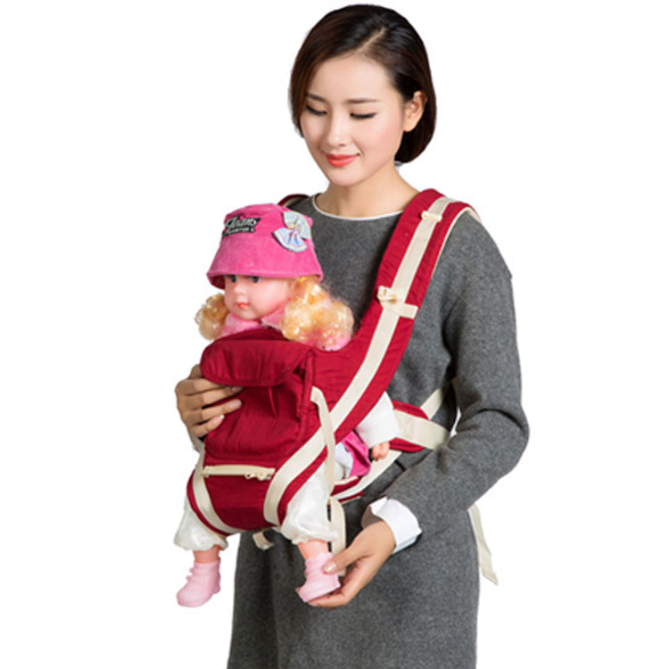 Новые младенцы носители многофункциональный фронтальная кенгуру ребенок комфортно слинг рюкзак с шляпу ребенка кенгуру