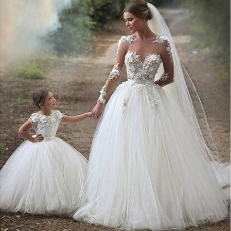 Images of Lace Ball Gown Wedding Dress With Sleeves - Weddings Pro