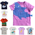 2016 Brand New European Style Baby Boys Girls T Shirt Summer Cute Cotton Cartoon T Shirt
