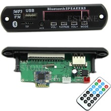 A25 hot-selling USB TF Radio Bluetooth MP3 WMA Decoder Board 12V Wireless Audio Module for Car  free shipping