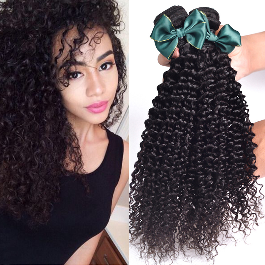 Brazilian Virgin Hair Kinky Curly Hair 3 Bundles Brazilian Kinky Curly Virgin Hair 6A Unprocessed Brazilian