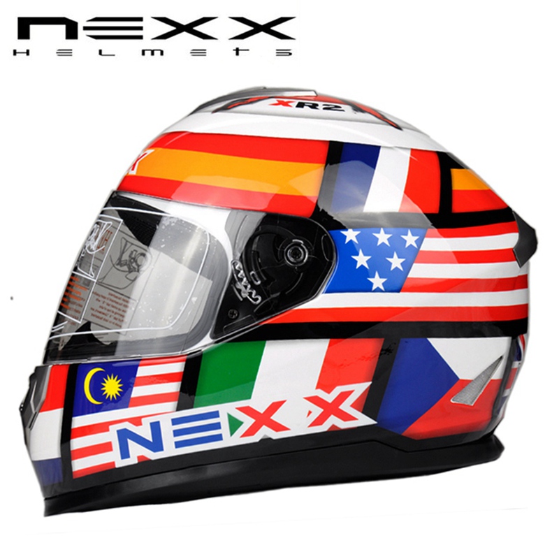 Фотография NEXX Brand Motorcycle Full Face Helmet cascos para moto Capacetes Motocicleta Casque FF901