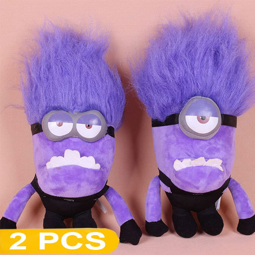 purple minion plush