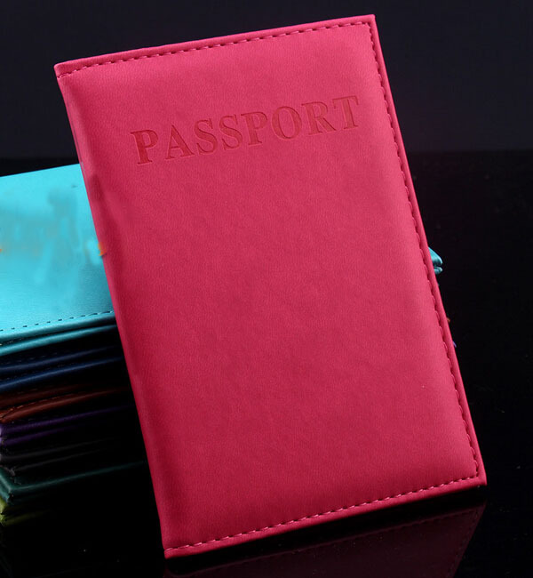 New High Quality Leather Women Passport Holde Women s Travel Passport Cover Case Unisex Card Case