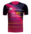 2016 New KOREA Men s Woman badminton shirt sports Badminton shirt Lee Yong Dae Jerseys badminton