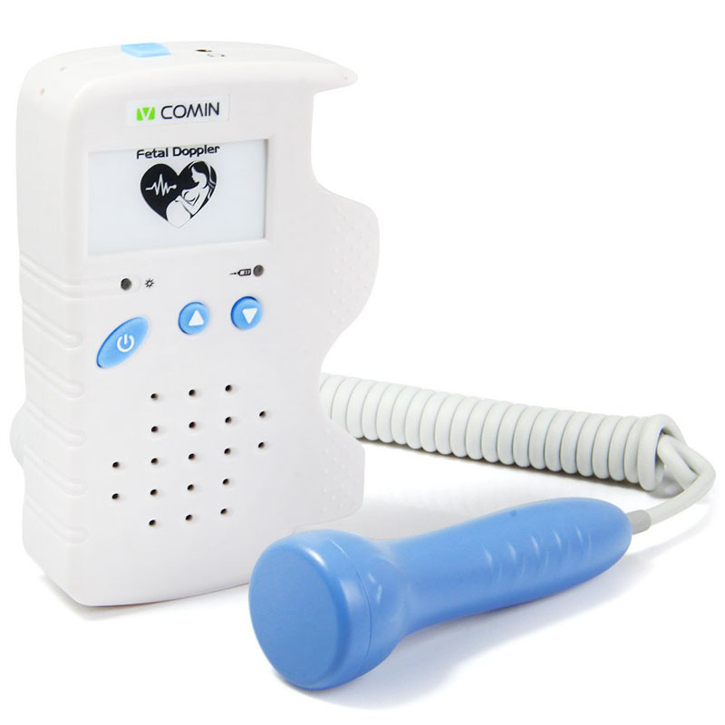 Best Gift Fetal Doppler 2016 Brand VCOMIN Home Ultrasonic fetal doppler FD 200A Prenatal Detector Baby