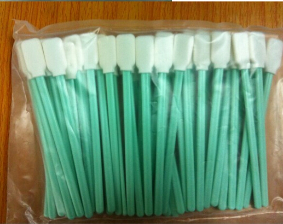 300 pcs swab Solvent Foam Tipped Cleaning Swab swabs for indoor and outdoor Roland Mimaki Mutoh Large Format Inkjet Printer