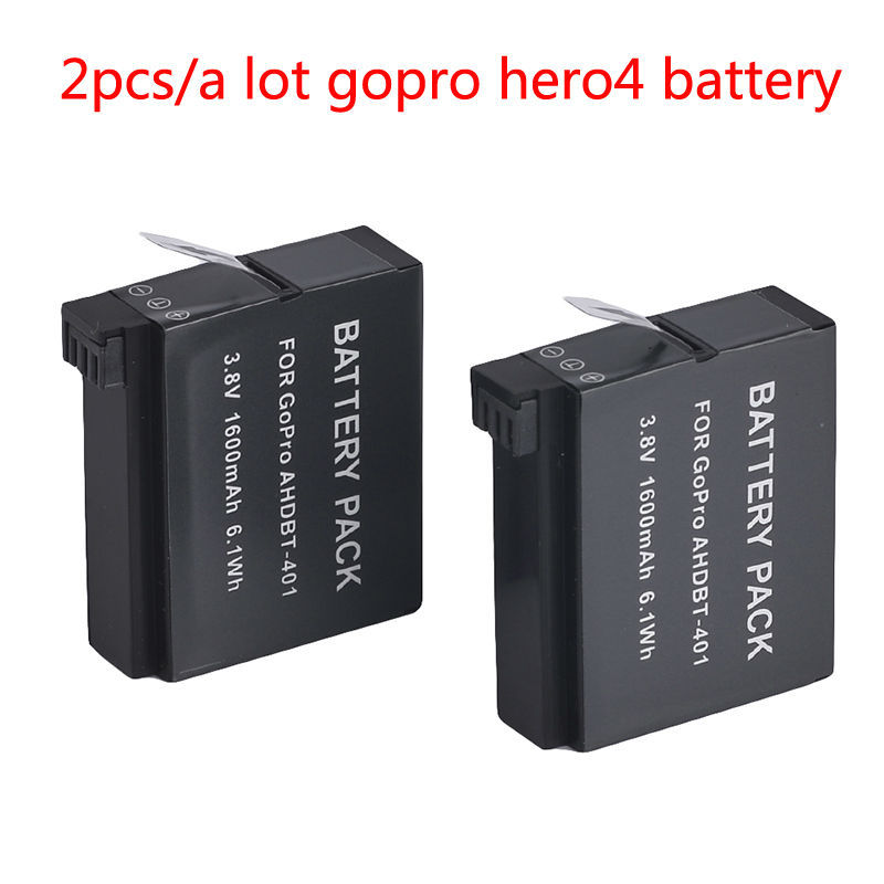 Gopro  3.7  1600  AHBDT-401  -  batteria  Go Pro  4   