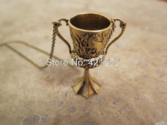 12 Adet Hp Helga Hufflepuff Hogwarts Kupasi Kolye Necklace Necklace Hogwarts Necklacehufflepuff Cup Aliexpress