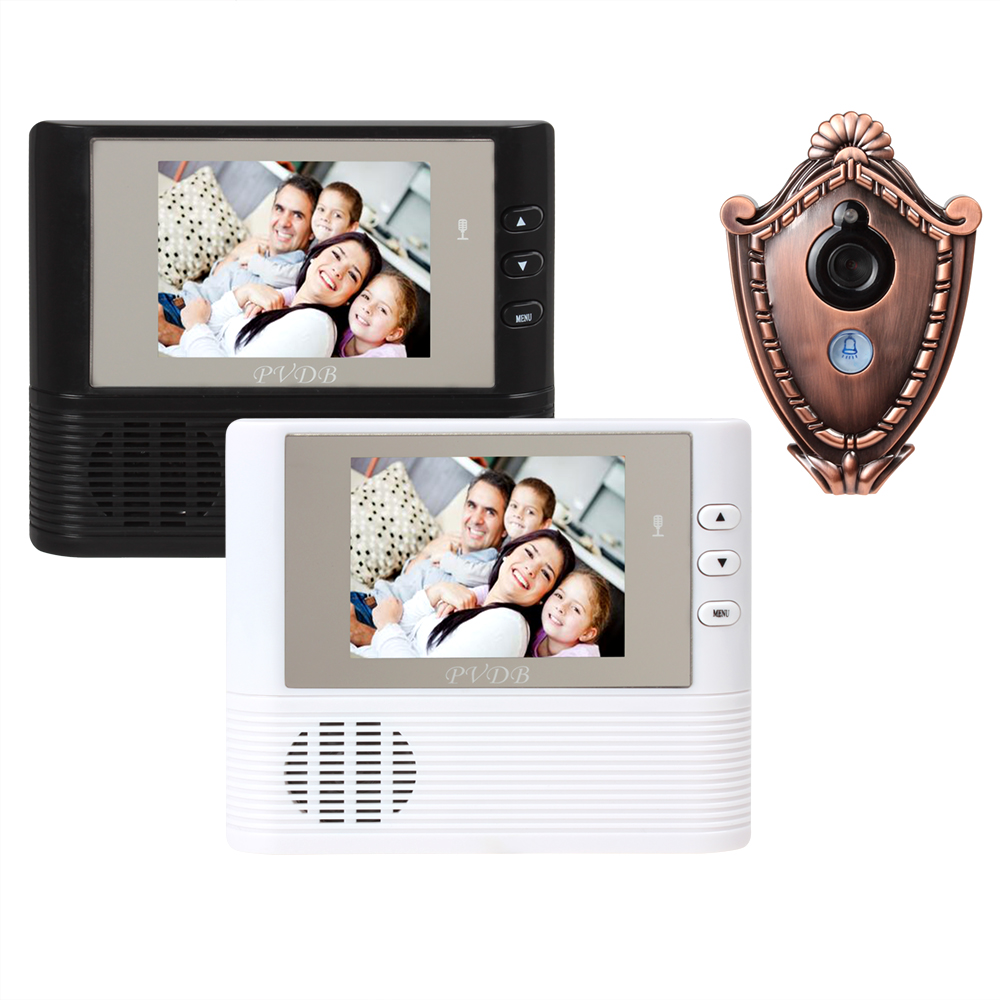 Ultra-thin 2.8 Inch LCD Screen Door Bell Viewer Digital Monitor Peephole Security Cam Camera with Night Vision Video