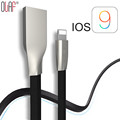 28cm 100cm 3D zinc alloy 8 Pin Data Sync USB Cable for iPhone6 6 Plus S