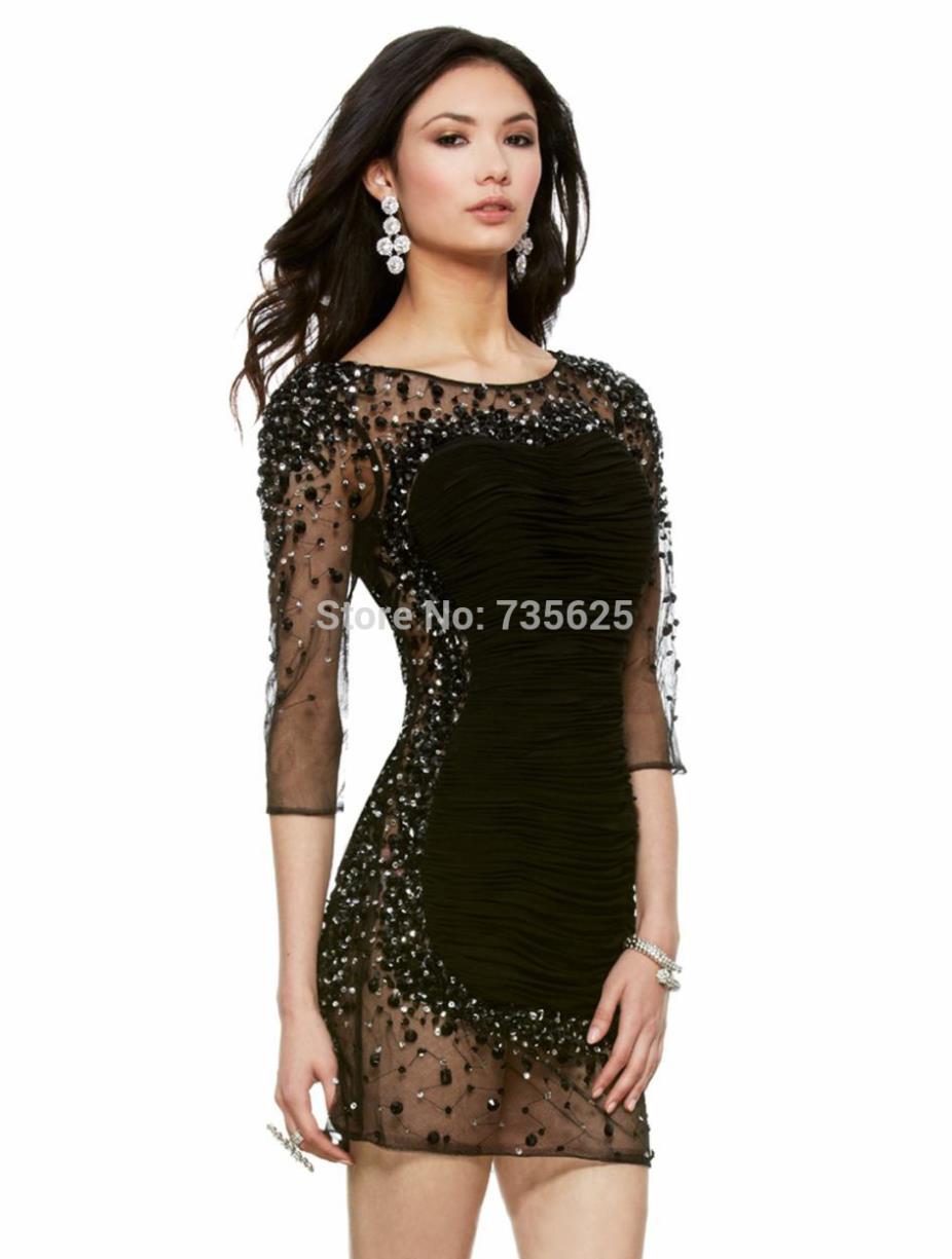 Black Crystal Dress All Pictures Top Black Crystal Dress