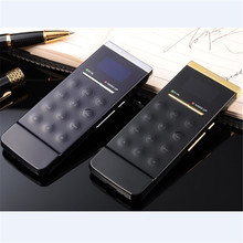 2015 D02 Mobile Phone Ultra Thin Pocket Mini Phone GSM Dual Band Low Radiation AEKU M3