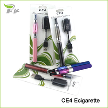 Electronic cigarette ego ce4 starter kit blister e cigarette ego ce4 vaporizer vapes pen 1100mAH ego