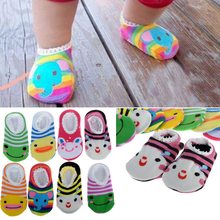 Free shipping Promotion Sale 10pairs Soft Cotton Baby Girl Boy INFANT TODDLER Non slip SOCKS Fit