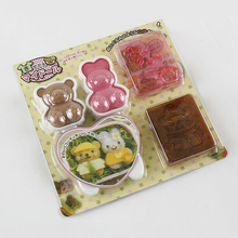 Creative Kitchen Accessories Kids Lunch box Onigiri Mold Bunnie And Bear Shaped School Convenient Baby Food Tools YJ-AMW-122 u4