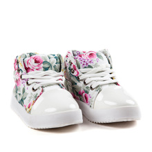 2015 spring autumn new fashion girls children s floral shoes casual soft canvas Korean flower princess