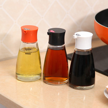 Clear Glass Oil Dispenser 170ml Olive -pitter Kitchen Accessories Cooking Tools Olive Oil Sprayer Soy Sauce Bottle Seasoning Pot