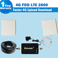 Lintratek Full Set 4G FDD LTE 2600MHz Mobile Phone Signal Repeater 4G 2600 65dB Gain Cellphone
