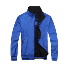 2015 New Arrival Fashion Men College Jacket Face/Reverse Coats Outdoor Winter Jacket Mens Sport Men’s Bomber Jackets