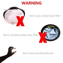 Adjustable 81 112mm Solar sun Filter Baader Planetarium Film for 81 112mm Aperture Telescope Metal