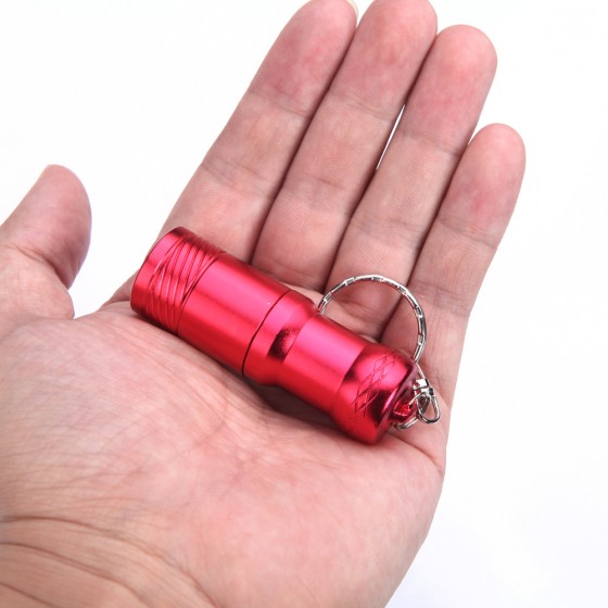Super Mini flashlight CREE XM-L T6 LED torch light keychain flashlight use 16340/CR123 edc led light for night light Camping