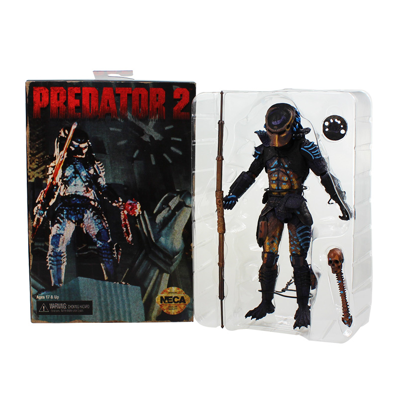 NECA Predator 2 PVC Action Figures Toys Collectible Model Dolls Classic Toy Great Gift 7