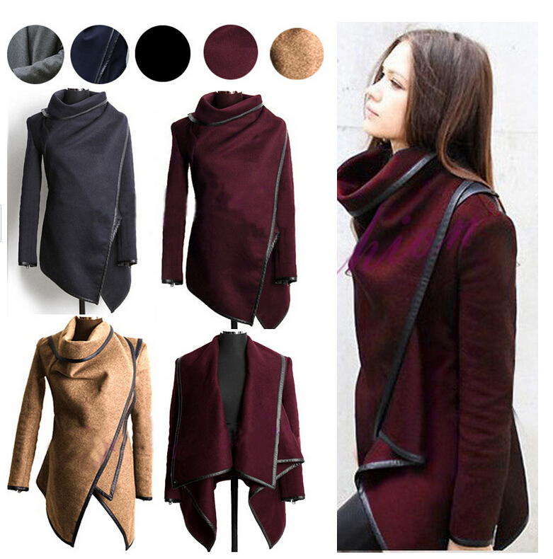 2015 Women Trench Coats Long Cashmere Overcoats Trench Desigual Woman Wool Coats Down Fur Manteau Abrigos