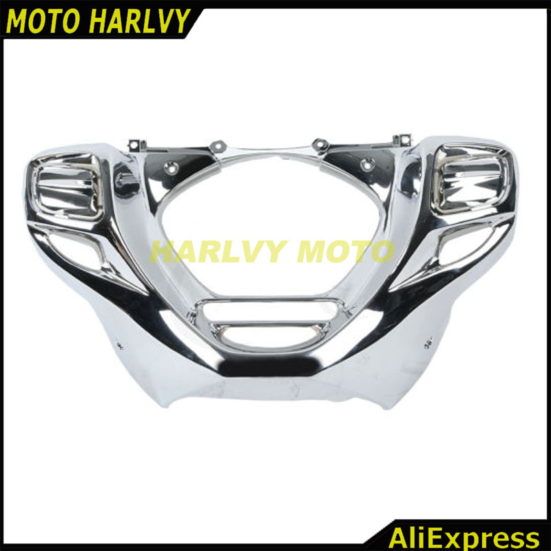 Plastique ABS Chrome Moto Coffre Clé Accent pour 02-13 Honda Goldwing GL1800