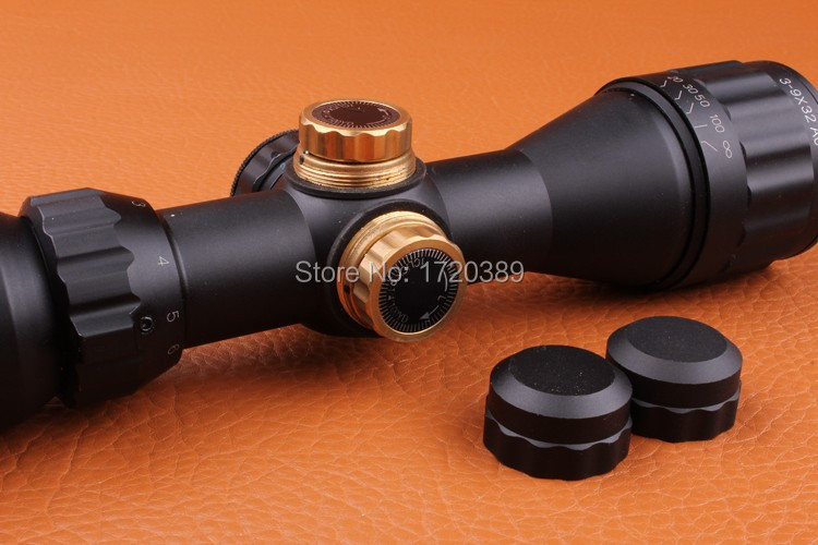 UTG 4x32 Leapers Tactical Red and Green Mil dot Lens Hunting Optical Riflescope Sight Scope with