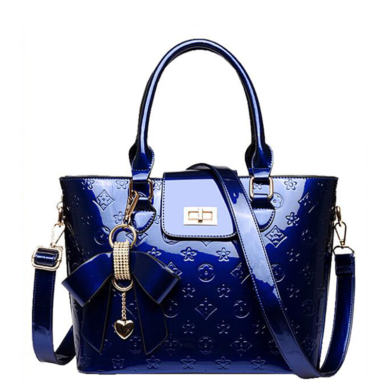 women messenger bags 2015 European designer handbag new retro luxuries fashion patent leather ...