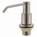 Deck Mount Classic Brushed Nickel Kitchen Sink Countertop Hand Pump Soap Dispenser