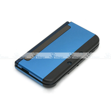 Aluminum Metal 2 Tone 2 Piece Protective Skin Cover Case For Nintendo New 3DS XL