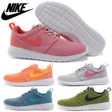 Nike Roshe Run Women Running Shoes,Sport Athletich Shoes,Roshe Run Light Mesh Shoes,20 Colors,Size:36-40,Red And White