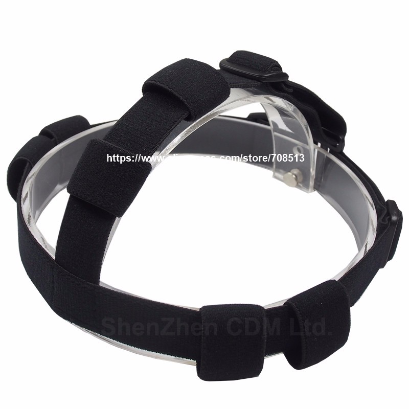 Description Picture 2 of itemAdjustable Elastic Nylon Head Strap for Flashlight - Black (1 pc)